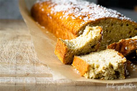 Bananen Kokos Kuchen Zuckerfrei Kuchengeschichten