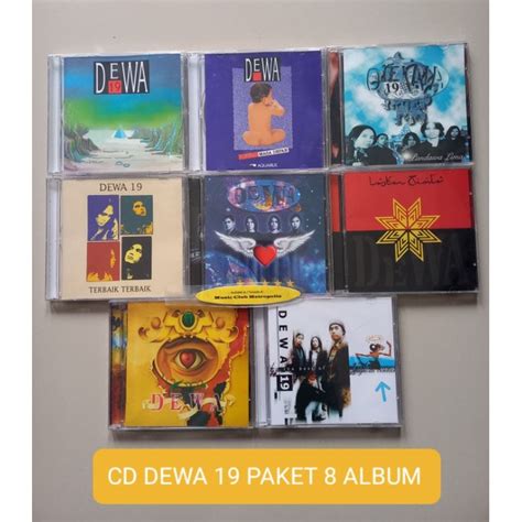 Jual Cd Dewa 19 Paket Album Aquarius Set 7 Album 8 Album 8 Album