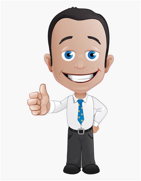 simple man images cartoon hd png  kindpng