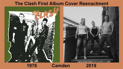 The Clash First Album Cover Reenactment : r/theclash