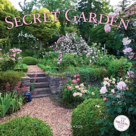 Secret Garden Wall Calendar 2025 : Calendars, Workman: Amazon.co.uk