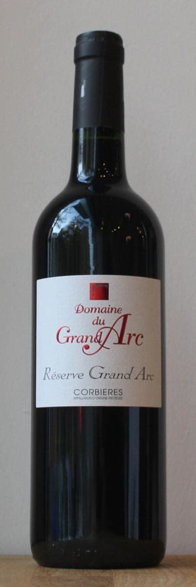 eine Cuvee von der Domaine du Grand Arc aus dem Corbières in Frankreich