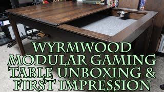 Let S Review The Wyrmwood Modular Gaming Table Off