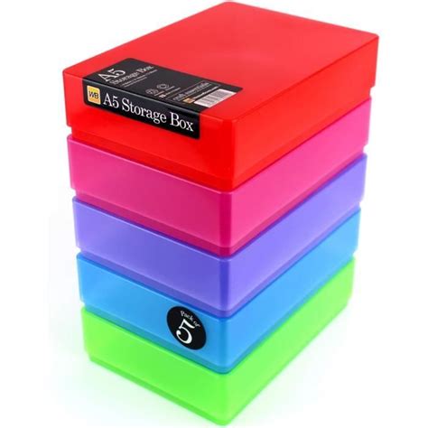 Westonboxes Lot De Bo Tes De Rangement En Plastique A Avec