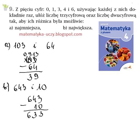 Matematyka Uczy Zad I Str Matematyka Z Plusem