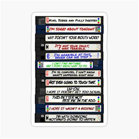 Title Of Your Sex Tape Brooklyn Nine Nine Amy Santiago Sticker For