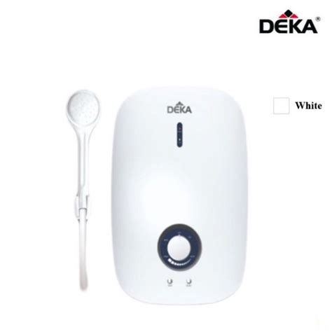 Sirim Deka D50 Instant Water Heater Non Pump White Pemanas Air