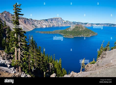 Crater Lake National Park Oregon Stock Photo Alamy