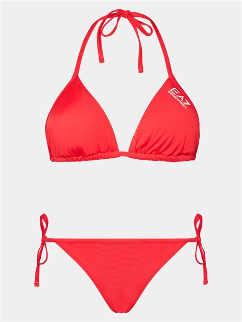 EA7 Emporio Armani Bikini 911002 CC419 00074 Rot Modivo De