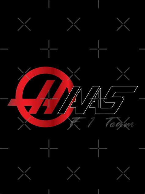 Haas F1 Team Logo Poster For Sale By Moon Stone Redbubble