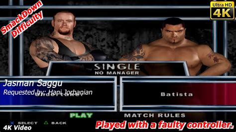 Wwe Smackdown Here Comes The Pain Undertaker Vs Batista Single