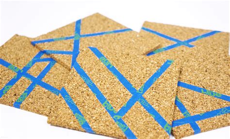 DIY Geometric Cork Coasters - One Broads Journey