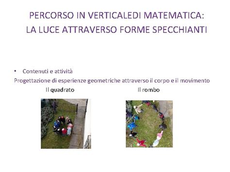 Il Curricolo In Verticale Di MATEMATICA Un Percorso