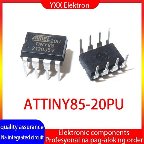 New Original Attiny Pu Iny Inline Dip Microcontroller Bit