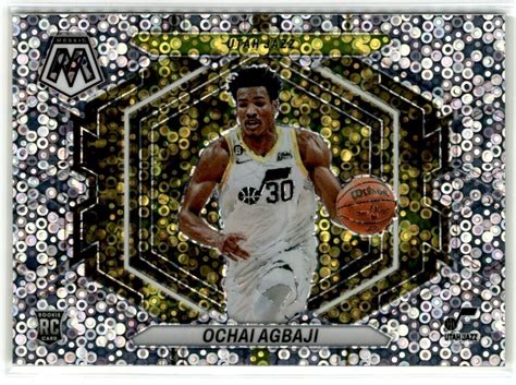 Panini Mosaic Fast Break Disco Variation Ochai Agbaji Rc