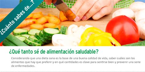 Cuestionario Alimentación Saludable