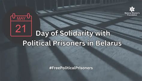 May Day Of Solidarity With Political Prisoners In Belarus