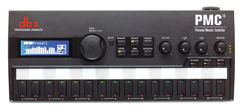 Pmc16 Dbx Professional Audio English