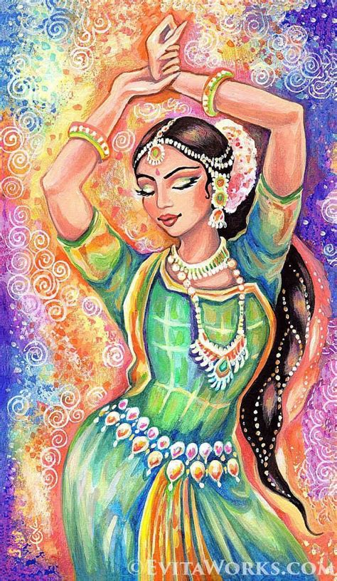 Pin On Classical Dancer Indian Art Gallery Female Art Indian Art Paintings