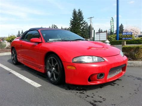 Purchase Used Mitsubishi Eclipse Spyder Gst Convertible Door