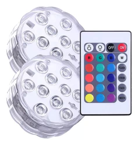 Luzes Subaqu Ticas Led Imperme Vel Rgb Submers Vel Piscina