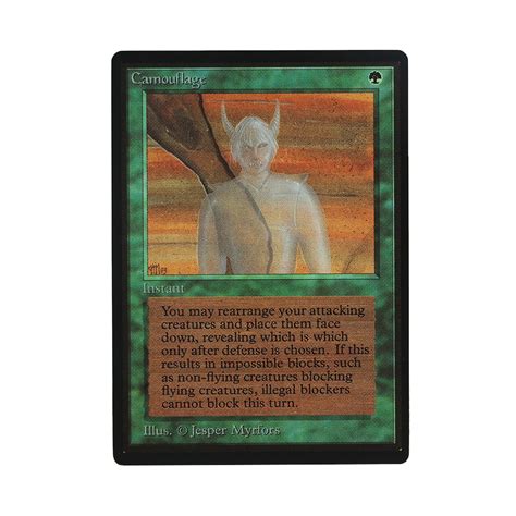 Camouflage B Limited Edition Beta LEB Normal PROXY MTG CARDS