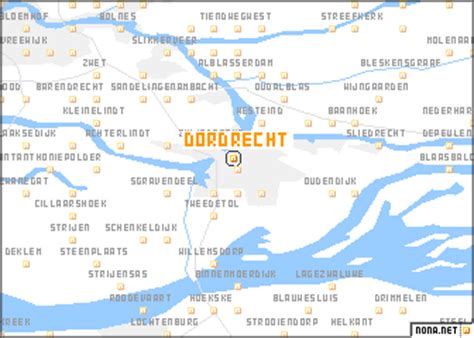 Dordrecht (Netherlands) map - nona.net