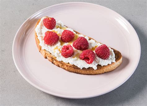 Ricotta Toast With Berries And Honey