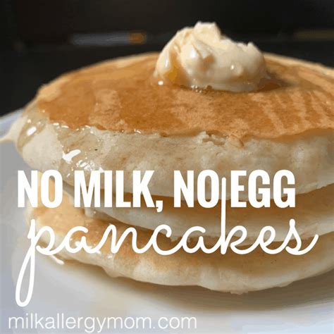 Delicious Dairy-Free Pancakes! No Egg, No Milk Needed!