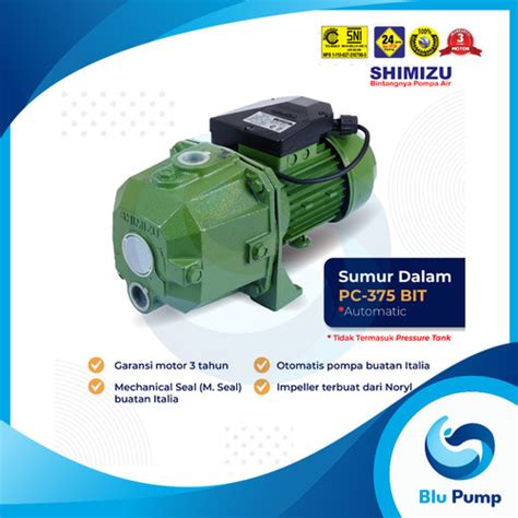 Jual Pompa Air Sumur Dalam Shimizu Pc Bit Jet Pump Kota Bandung