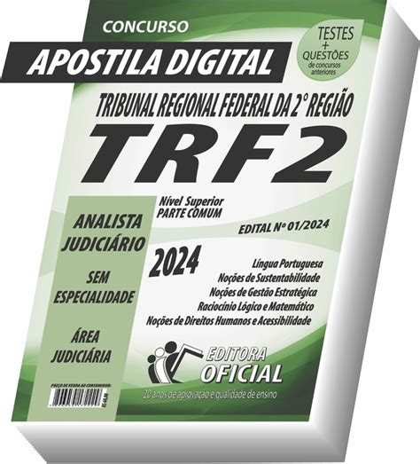 Apostila TRF 2 Analista Judiciário Área Judiciária Sem