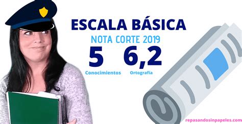 Notas De Corte Polic A Nacional Escala B Sica Repasando Sin Papeles