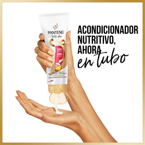 Acondicionador Fortificante Largo Infinito Con Niacinamida Vitamina E