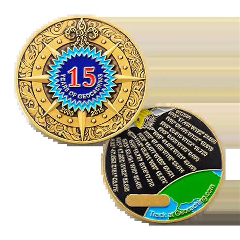 Unique Geocaching Challenge Coins Super Challenge Coins