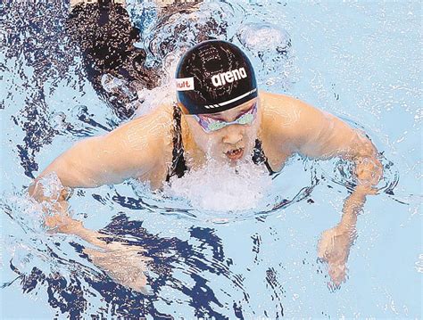 16歳成田実生が8位 世界水泳・女子400個メドレー 予 山陰中央新報デジタル