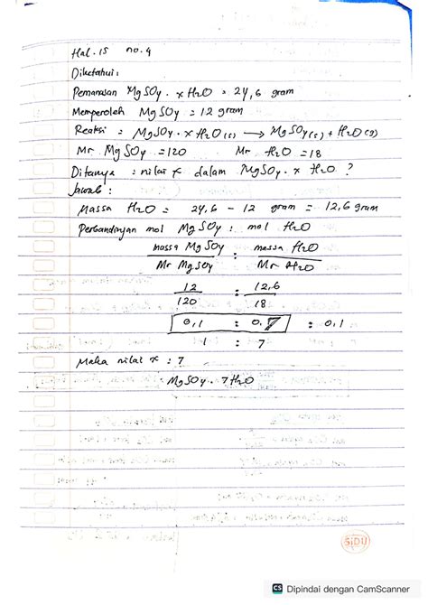 Pembahasan Soal Stoikiometri Pdf