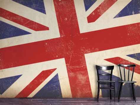 Jacks Wall Union Jack Flag Wall Bold Wallpaper