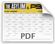 Insanity Asylum Workout Schedule Pdf Blog Dandk