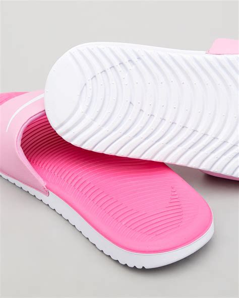 Nike Girls Kawa Slide Sandals In Pinkwhite Fast Shipping And Easy