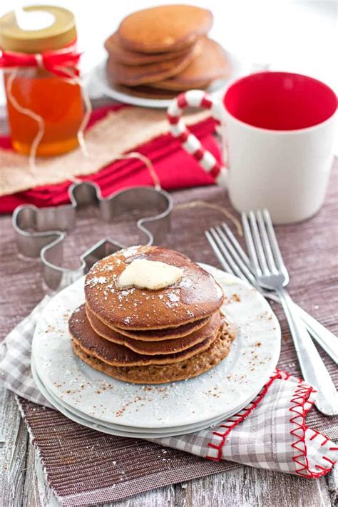 Gingerbread Pancakes Perfect For Christmas Morning Savory Nothings