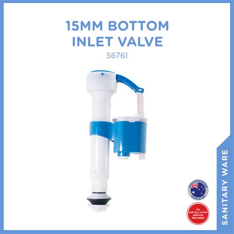 15mm Bottom Inlet Valve (S6761) - Selleys