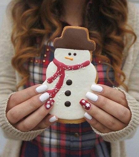 15 Easy Snowman Nail Art Designs Ideas Trends Stickers 2015