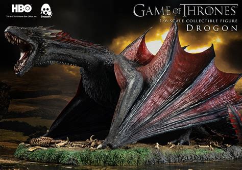 Threezero's Game of Thrones Drogon Statue Will Incinerate Your Wallet