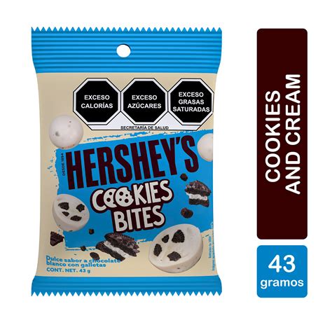 Comprar Chocolate Hersheys Blanco Cookies N Creme Bites 43 G