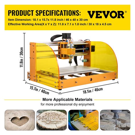 Vevor Cnc Router Machine 3018 Pro Wgrbl Offline Control Limit Switches And Emergency Stop Pcb