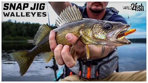 Snap Jigging Walleye From A Kayak Leave The Bait At Home Youtube