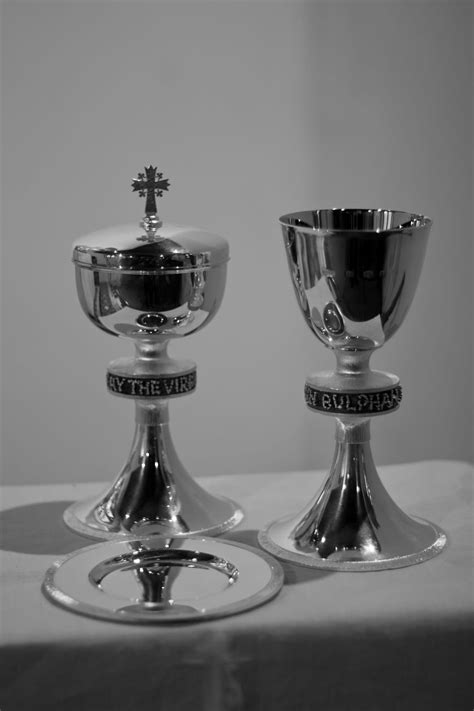 Two Silver Chalices On White Surface Free Image Peakpx