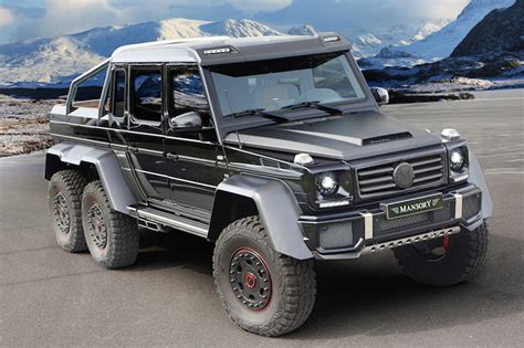 Mansory 6x6 Extremer Geländewagen Mit Aparter Individualisierung