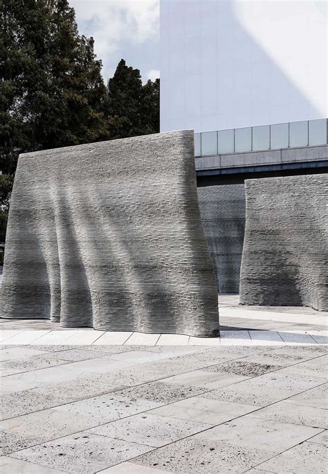 Swna Installs Five 3d Printed Concrete Curtain Walls At Gwangju Design