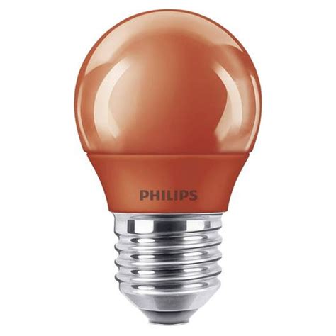 Philips LED E27 Tropfen P45 Party Leuchtmittel Glühlampe 3 1W Rot 230